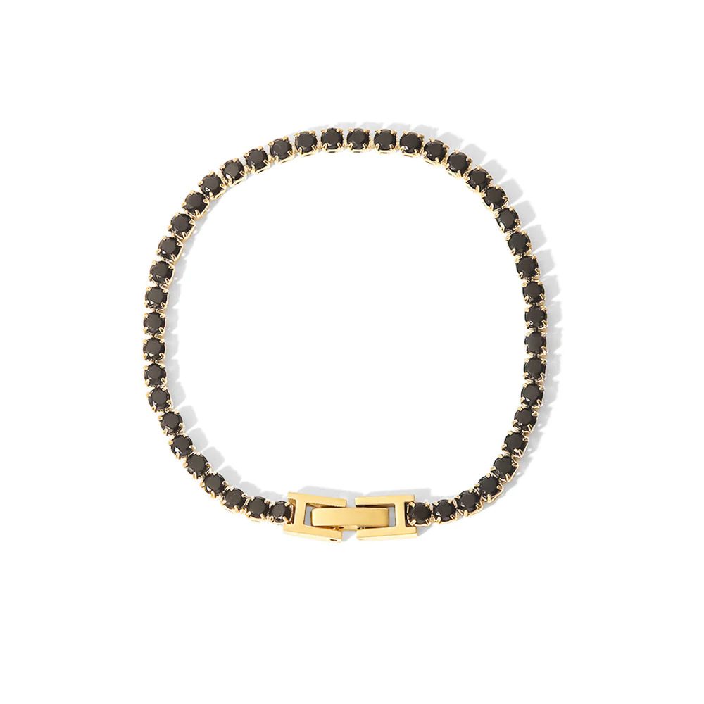 Nora Black Noir Tennis Bracelet | Vine & Valley Jewelry